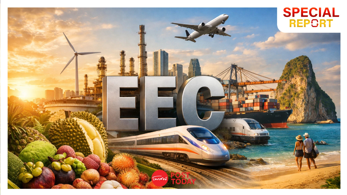 ดัชนีเชื่อมั่น EEC พุ่งแรงทะลุ 80 รับอานิสงส์ท่องเที่ยว-เกษตรบูม ดัชนีเชื่อมั่น EEC พุ่งแรงทะลุ 80 รับอานิสงส์ท่องเที่ยว-เกษตรบูม
