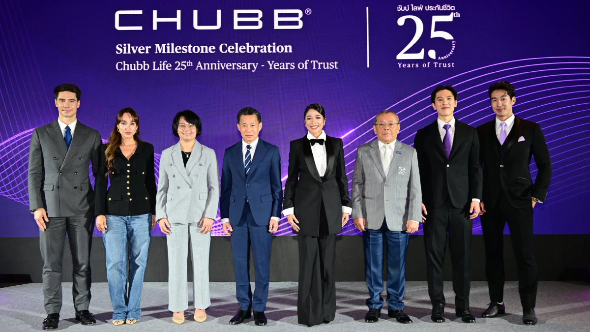 ชับบ์ ไลฟ์ ฉลอง 25 ปี เปิดตัว 3D Health Excellence คุ้มครองครบทุกมิติ ชับบ์ ไลฟ์ ฉลอง 25 ปี เปิดตัว 3D Health Excellence คุ้มครองครบทุกมิติ