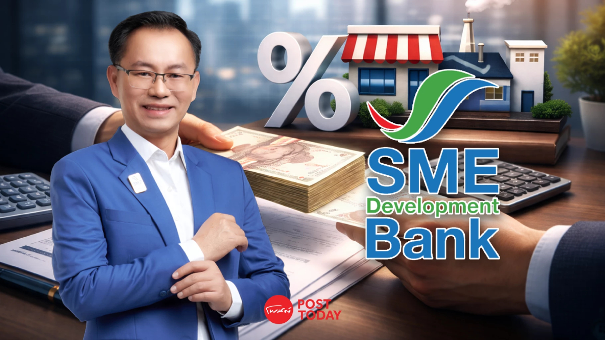 SME D Bank ถกบอร์ดบ่ายนี้ จ่อหั่นดอกเบี้ยอุ้มรายย่อย รับทิศทางดอกเบี้ยขาลง SME D Bank ถกบอร์ดบ่ายนี้ จ่อหั่นดอกเบี้ยอุ้มรายย่อย รับทิศทางดอกเบี้ยขาลง
