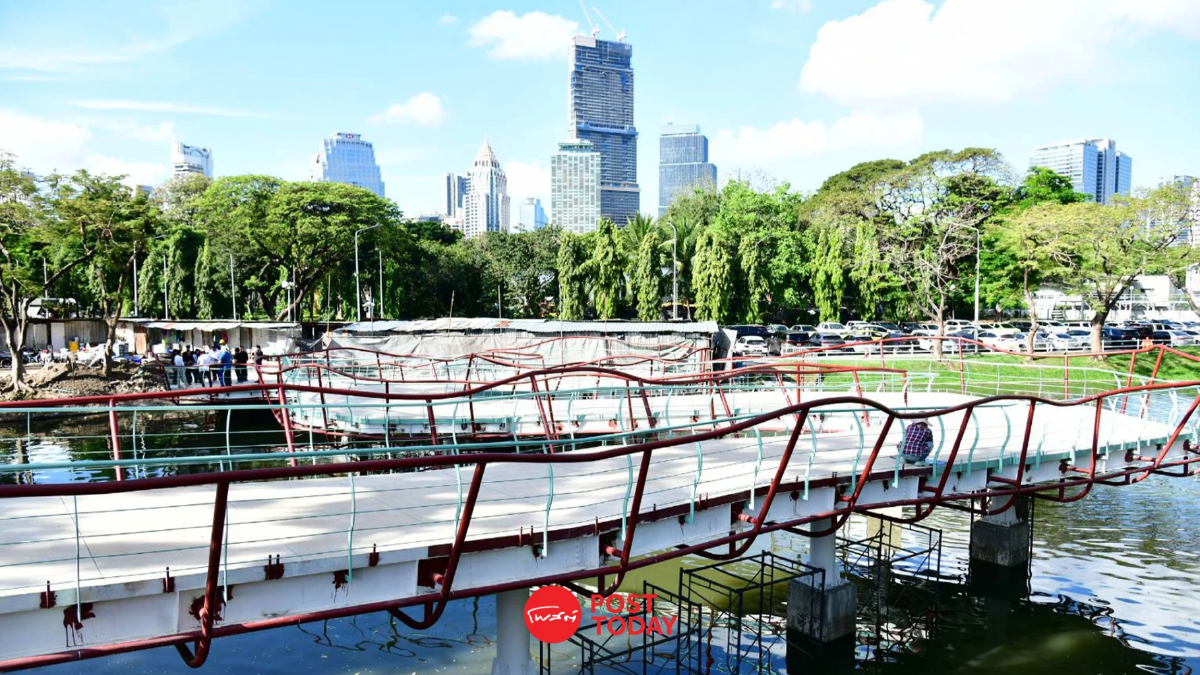 ใกล้ได้เดินยาว! สะพานเขียวเชื่อมสวนลุมพินี–สวนเบญจกิติ คาดเปิด 15 พ.ค.นี้ ใกล้ได้เดินยาว! สะพานเขียวเชื่อมสวนลุมพินี–สวนเบญจกิติ คาดเปิด 15 พ.ค.นี้