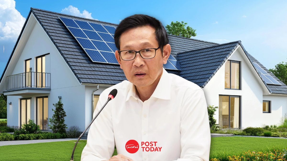 รมว.พลังงานชวนติดโซลาร์รูฟท็อป ชูลดหย่อนภาษีสูงสุด 2 แสนบาท รมว.พลังงานชวนติดโซลาร์รูฟท็อป ชูลดหย่อนภาษีสูงสุด 2 แสนบาท