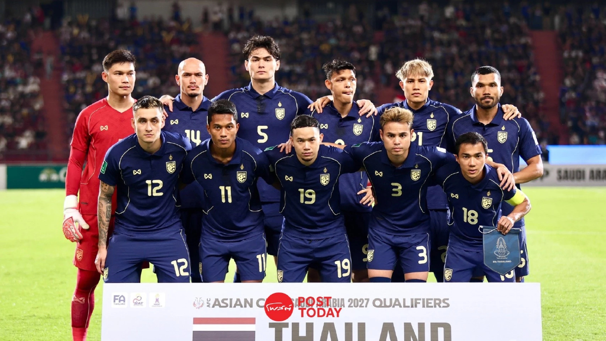 ผลบอล ทีมชาติไทยชนะ 2-1 คว้าชัยนาทีท้าย ลิ่วเอเชียนคัพ 2027