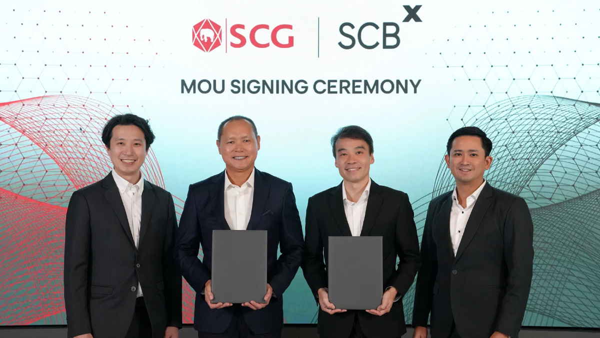 SCBX ผนึก SCG ลงนาม MOU รุก AI และบริหารทรัพย์สินทางปัญญาระดับอาเซียน SCBX ผนึก SCG ลงนาม MOU รุก AI และบริหารทรัพย์สินทางปัญญาระดับอาเซียน