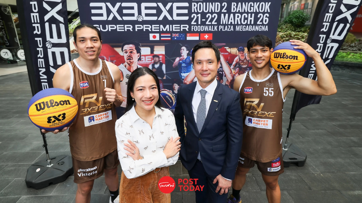 เปิดสนามเดือด! เมกาบางนาจัดบาส 3X3.EXE ชน 12 ทีมแกร่งระดับโลก