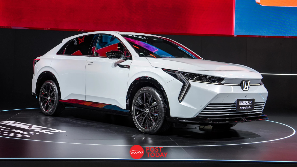 กระแสแรง ! Honda e:N2 รถ SUV ไฟฟ้า 100% ราคา 1.429 ล้าน มอเตอร์โชว์ 2026 กระแสแรง ! Honda e:N2 รถ SUV ไฟฟ้า 100% ราคา 1.429 ล้าน มอเตอร์โชว์ 2026