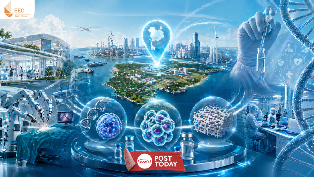 ติดสปีด EEC Medical Hub!  สธ. ลงนาม ATMPs Sandbox รพ.ชลบุรี สร้างฐานผลิตยาขั้นสูงครั้งแรกในภาคตะวันออก