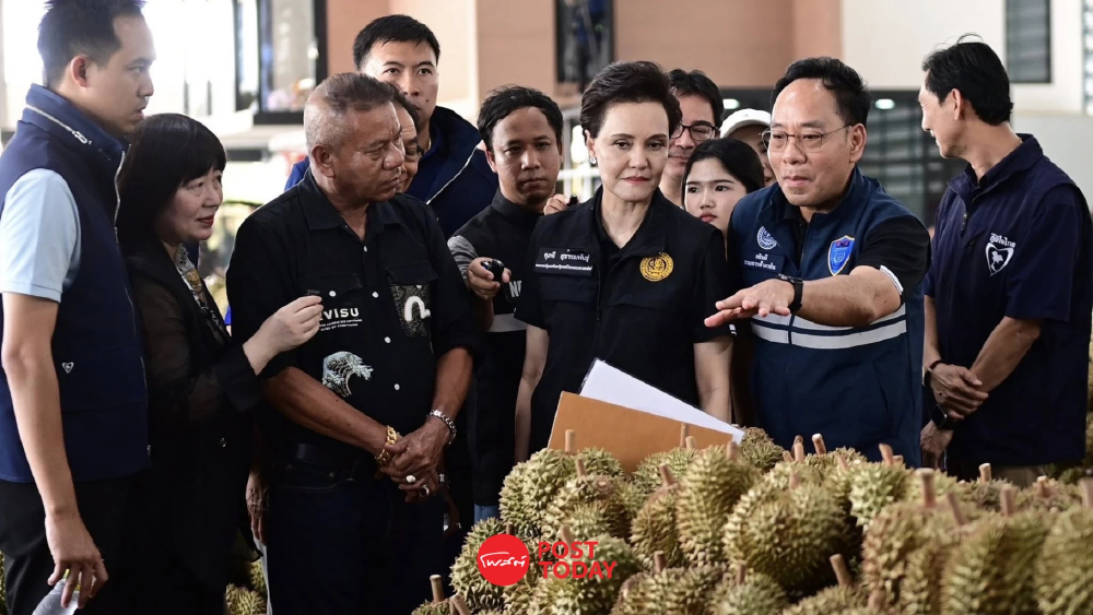 "ศุภจี"แจง ปมไลฟ์คอมเมิร์ซทุเรียน ยันโปร่งใส-ช่วยเกษตรกรระบายผลผลิต