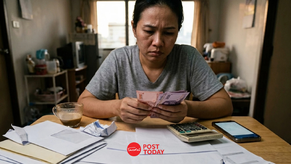 คนไทยหนี้เพิ่มแตะ 62% ค่าครองชีพกดดัน วัยต่ำกว่า 29 ติดผ่อนออนไลน์