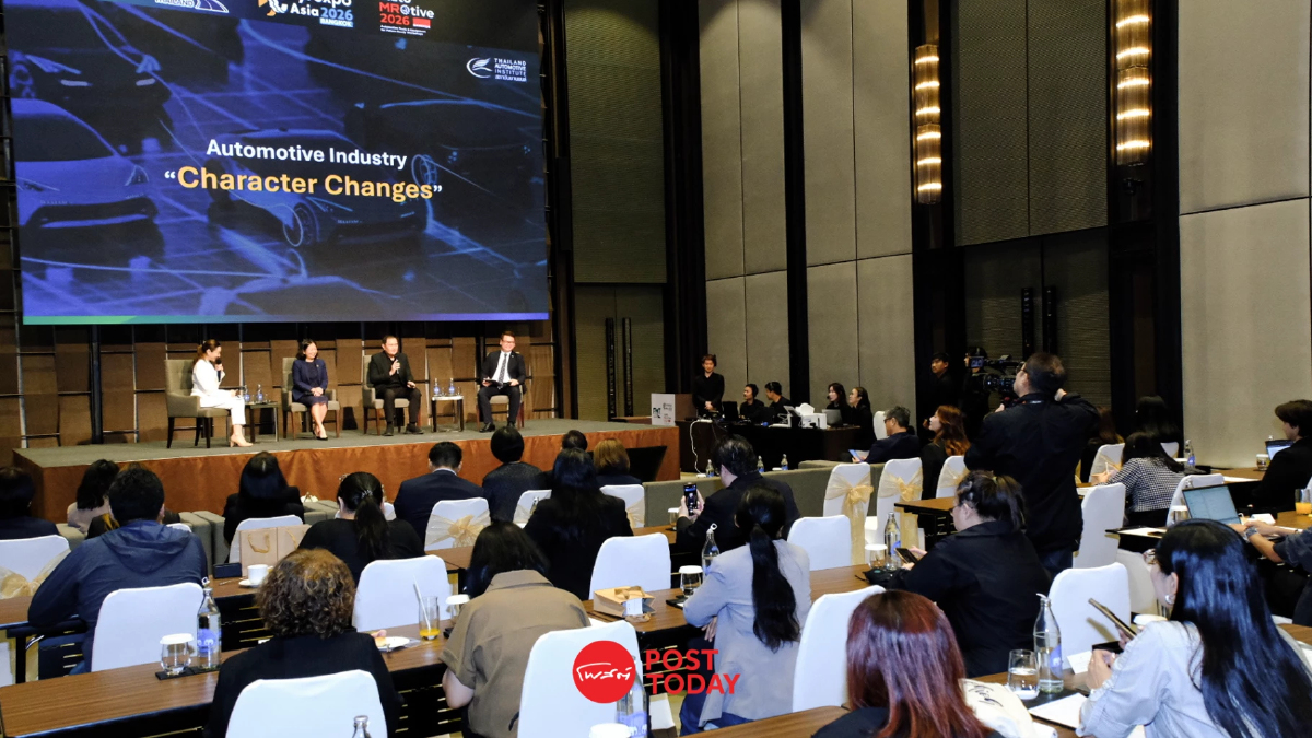 ไทยประกาศศักดาฮับยานยนต์โลก เปิดตัว FMT 2026 ผนึก TyreXpo ปั้นนิเวศใหม่ ไทยประกาศศักดาฮับยานยนต์โลก เปิดตัว FMT 2026 ผนึก TyreXpo ปั้นนิเวศใหม่