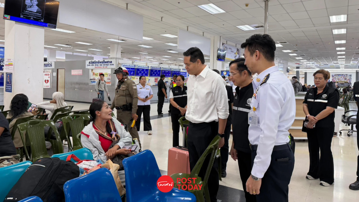 “สรรเพชญ” ตรวจสายใต้ รับสงกรานต์ คุมเข้มความปลอดภัย-ห้ามขึ้นค่าตั๋ว “สรรเพชญ” ตรวจสายใต้ รับสงกรานต์ คุมเข้มความปลอดภัย-ห้ามขึ้นค่าตั๋ว