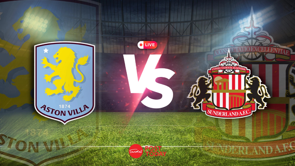 ถ่ายทอดสด แอสตัน วิลล่า พบ ซันเดอร์แลนด์ พรีเมียร์ลีก วันนี้ 19 เม.ย.69
