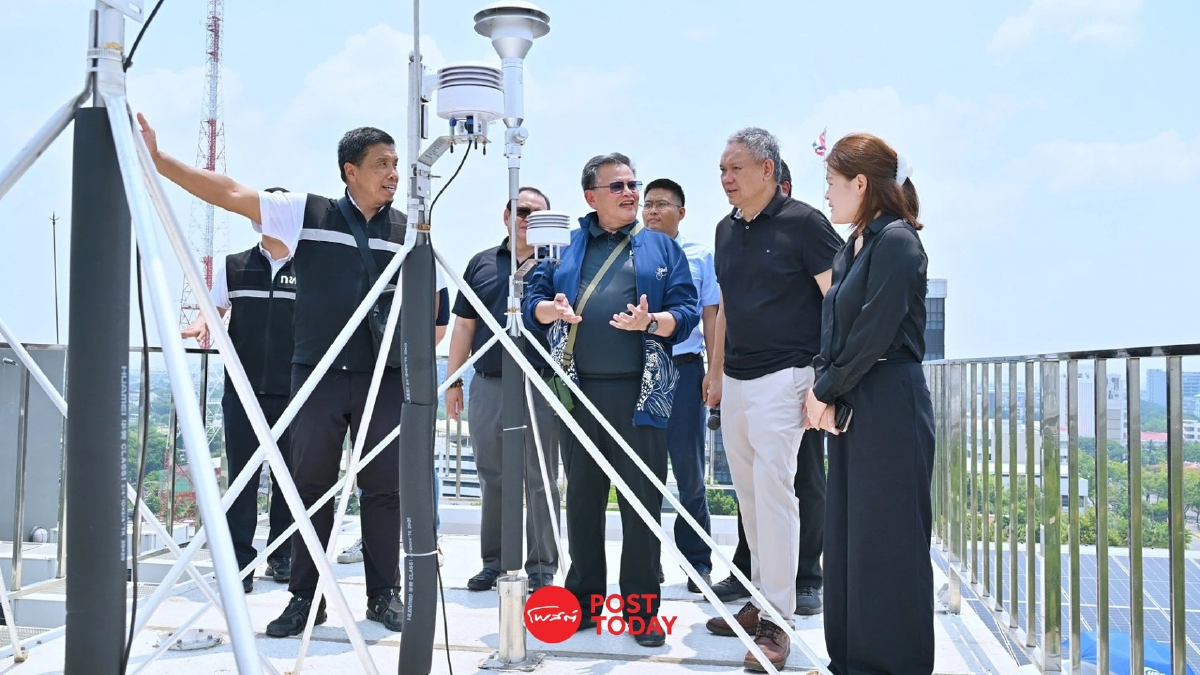 กทม. ล้ำ! ใช้ AI และ LiDAR วิเคราะห์ฝุ่น PM2.5 แบบเรียลไทม์ กทม. ล้ำ! ใช้ AI และ LiDAR วิเคราะห์ฝุ่น PM2.5 แบบเรียลไทม์