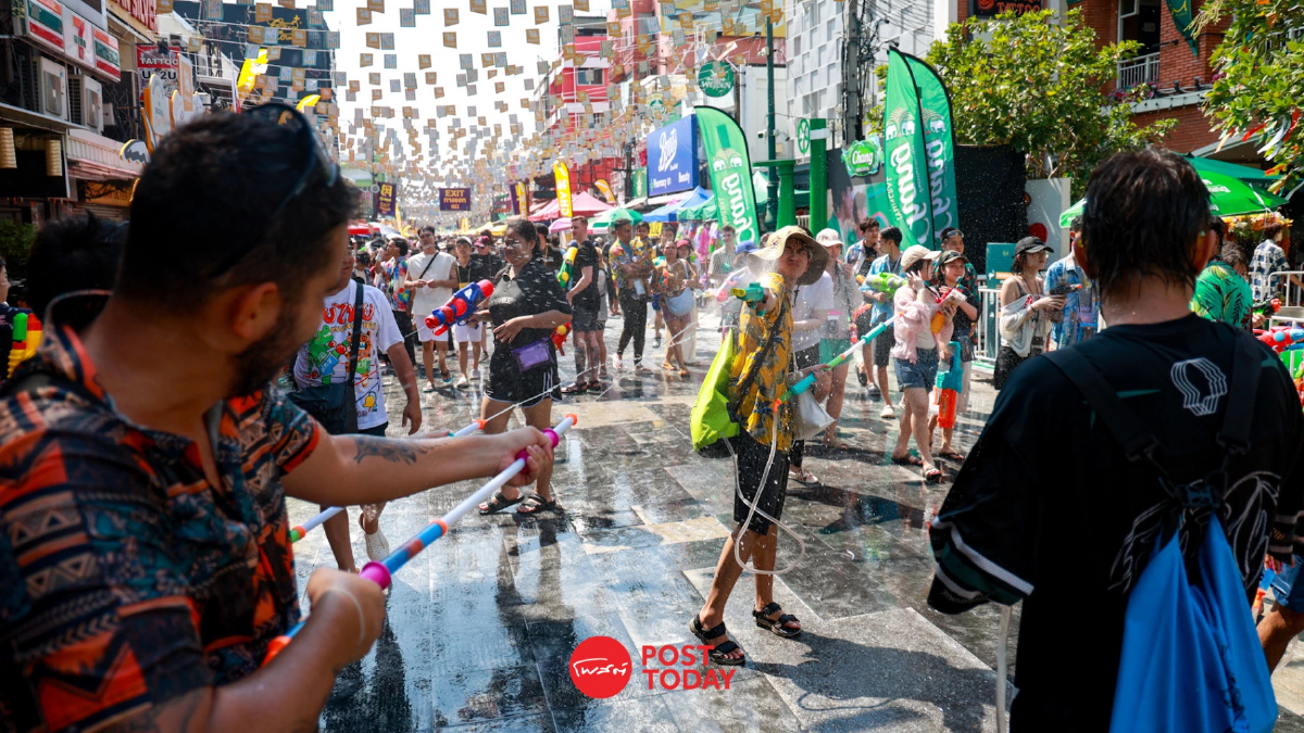 โค้งสุดท้าย สงกรานต์ถนนข้าวสาร ปิด 4 ทุ่ม วันนี้ 15 เม.ย. โค้งสุดท้าย สงกรานต์ถนนข้าวสาร ปิด 4 ทุ่ม วันนี้ 15 เม.ย.