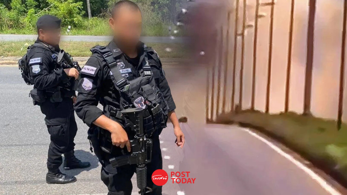 เหตุระเบิดบริเวณหน้าโรงเรียน จ.ยะลา พบกำลังพลบาดเจ็บ 7 ราย เหตุระเบิดบริเวณหน้าโรงเรียน จ.ยะลา พบกำลังพลบาดเจ็บ 7 ราย