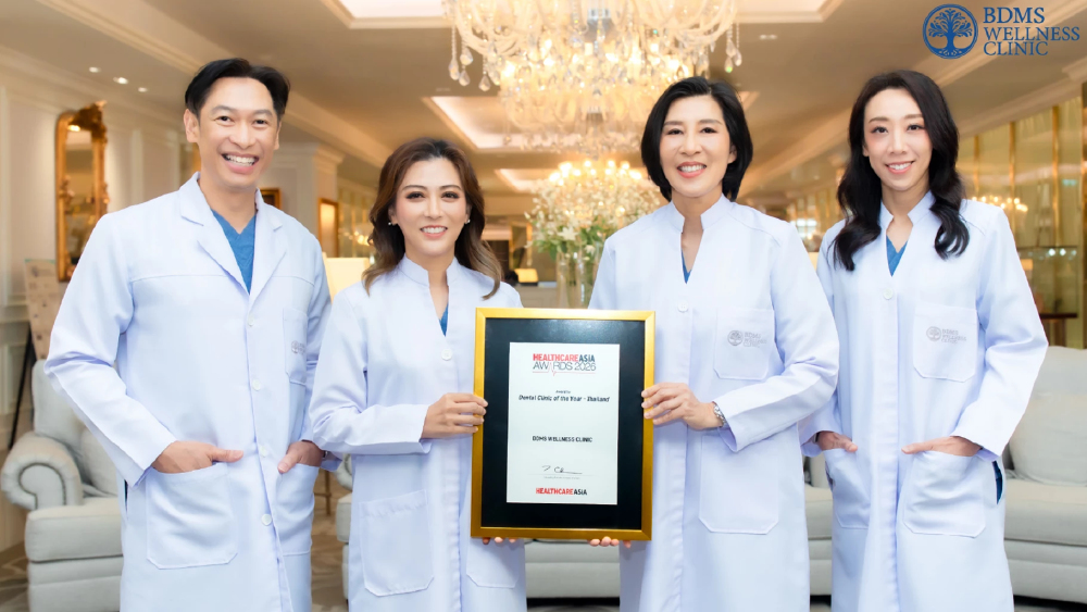 BDMS Wellness Clinic คว้ารางวัลใหญ่ จาก Healthcare Asia Awards 2026