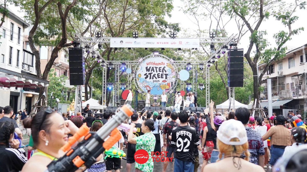 สงกรานต์บรรทัดทอง : กิน เล่น เปียก ครบจบที่ Water Street จุฬาฯ ซอย 5 สงกรานต์บรรทัดทอง : กิน เล่น เปียก ครบจบที่ Water Street จุฬาฯ ซอย 5
