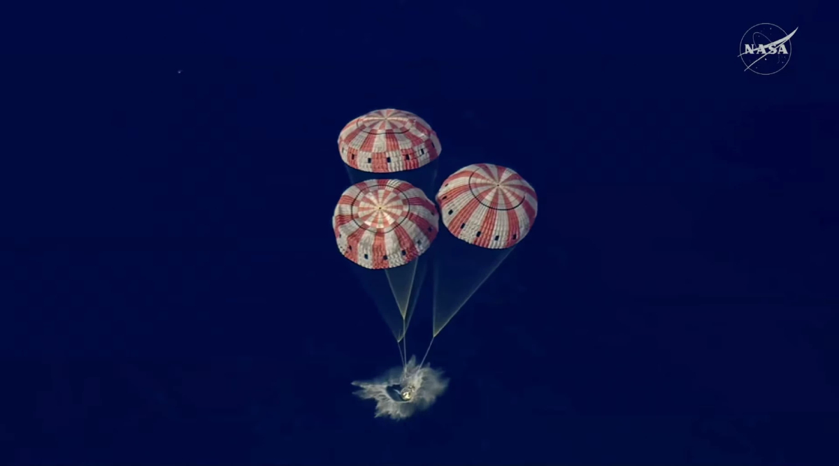 ยานอวกาศ Artemis II กลับโลกสำเร็จ ปิดภารกิจโคจรรอบดวงจันทร์ ยานอวกาศ Artemis II กลับโลกสำเร็จ ปิดภารกิจโคจรรอบดวงจันทร์