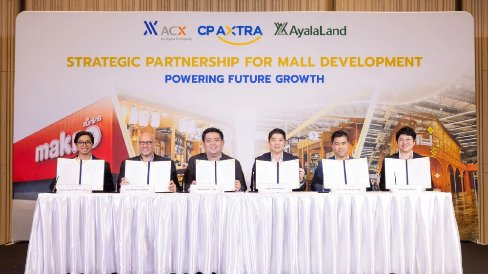 ซีพี แอ็กซ์ตร้า ผนึกกำลังกลุ่ม Ayala เสริมศักยภาพการพัฒนามอลล์และบริหารสินทรัพย์ สู่การเติบโตระยะยาว ซีพี แอ็กซ์ตร้า ผนึกกำลังกลุ่ม Ayala เสริมศักยภาพการพัฒนามอลล์และบริหารสินทรัพย์ สู่การเติบโตระยะยาว