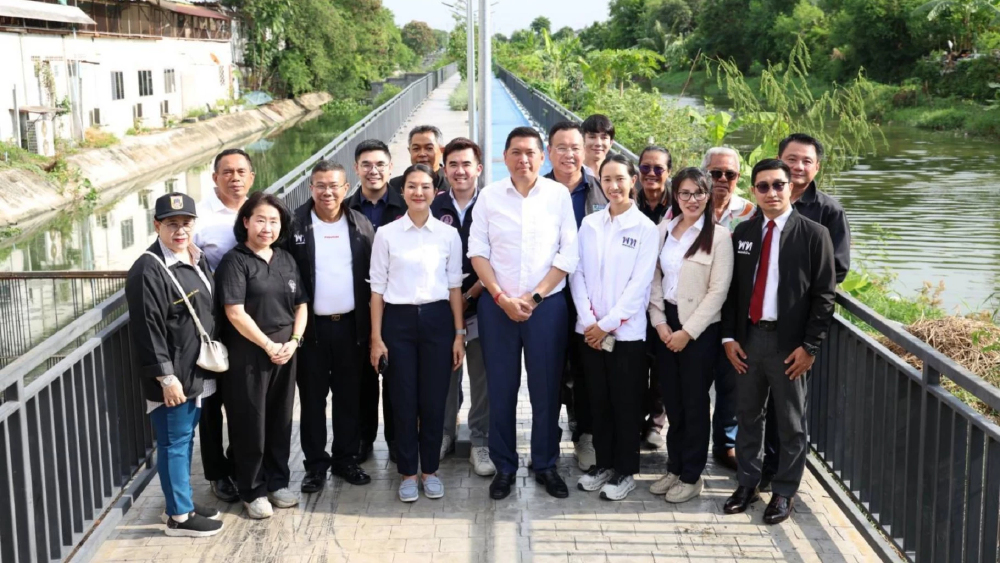 “นิกร” รมว.พม. นำทีมลุยเคหะร่มเกล้า เดินหน้ายกระดับคุณภาพชีวิตกลุ่มเปราะบาง บูรณาการ กทม. แก้ไขปัญหาน้ำเสีย-เพิ่มพื้นที่สีเขียวอย่างยั่งยืน