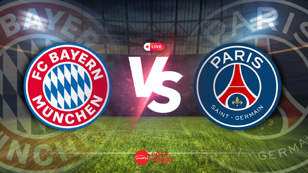 ดูบอลสด ถ่ายทอดสด บาเยิร์น มิวนิค พบ เปแอสเช UCL วันนี้ 6 พ.ค.69
