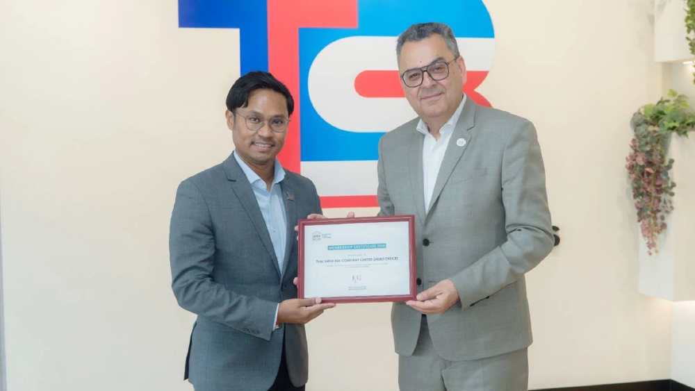 ไทย สมายล์ บัส ร่วมเป็นสมาชิก UITP ยกระดับขนส่งไทยสู่มาตรฐานสากล