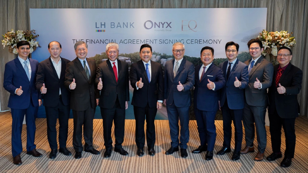 LH Bank สนันสนุนสินเชื่อ 1,800 ล้านบาท แก่ ออนิกซ์ ฮอสพิทาลิตี้ กรุ๊ป เพื่อพัฒนาโครงการ "EQ Phuket" เสริมศักยภาพตลาดท่องเที่ยวในภูเก็ต
