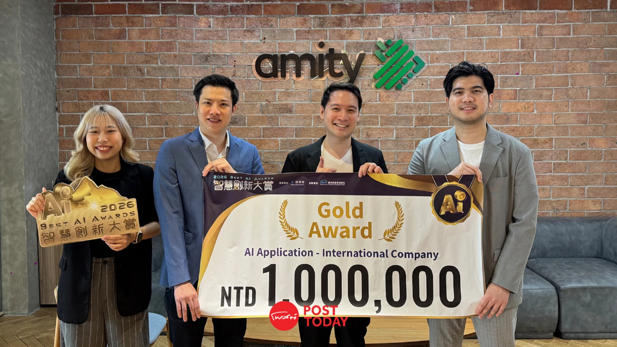 Eko Agentic จาก “อะมิตี้” บริษัทไทย คว้ารางวัล AI เวทีไต้หวัน Eko Agentic จาก “อะมิตี้” บริษัทไทย คว้ารางวัล AI เวทีไต้หวัน