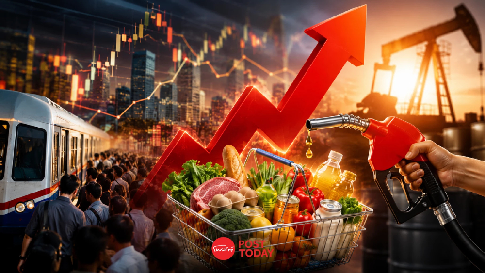 ราคาน้ำมัน ดันเงินเฟ้อ เม.ย.พุ่ง 2.89% สูงสุดรอบ 38 เดือน จับตา พ.ค.ขึ้นอีก