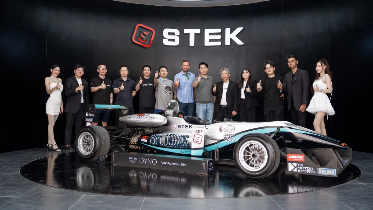 STEK Thailand ปฏิวัติฟิล์มพรีเมียม ชู Hub อาเซียน บุก EV-Ultra Luxury STEK Thailand ปฏิวัติฟิล์มพรีเมียม ชู Hub อาเซียน บุก EV-Ultra Luxury