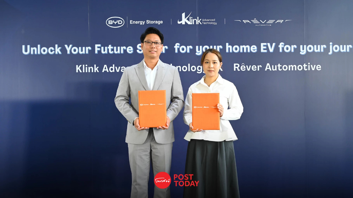 เคลิงค์-เรเว่ ปั้น Solar–EV Ecosystem ดันโชว์รูม BYD เป็นฮับสะอาด