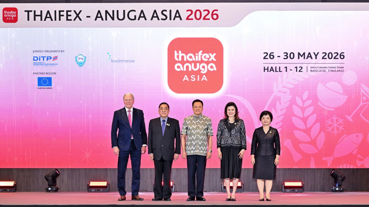 เปิดฉาก THAIFEX – ANUGA ASIA 2026 ยิ่งใหญ่ทุบสถิติ! นายกฯ อนุทิน นำทัพต้อนรับผู้ซื้อ 130 ประเทศ ปักหมุดฮับอาหารโลก คาดเงินสะพัด 1.3 แสนล้าน
