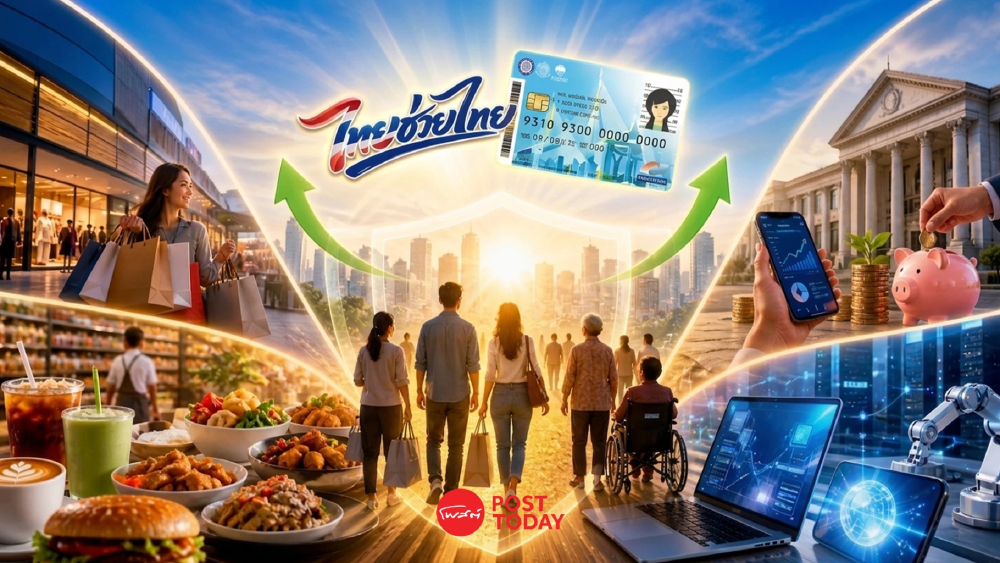เจาะ 2 โครงการรัฐ “ไทยช่วยไทย-บัตรสวัสดิการแห่งรัฐ” หนุน 4 กลุ่มหุ้นเด่น