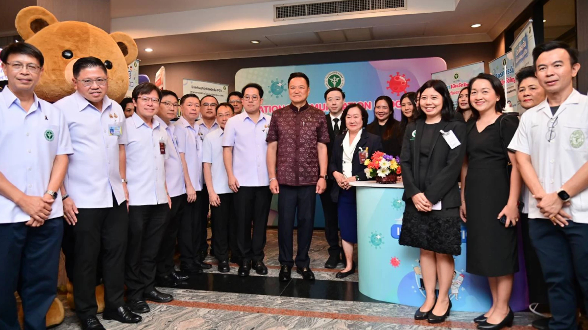 กรมควบคุมโรคยกระดับวัคซีน PCV ฟรี และรุกกำจัดไวรัสตับอักเสบ