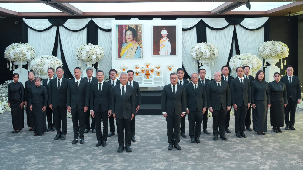 แสนสิริ จัดพิธีน้อมรำลึก ลงนามแสดงความอาลัย "เจ้าฟ้าพัชรกิติยาภา"