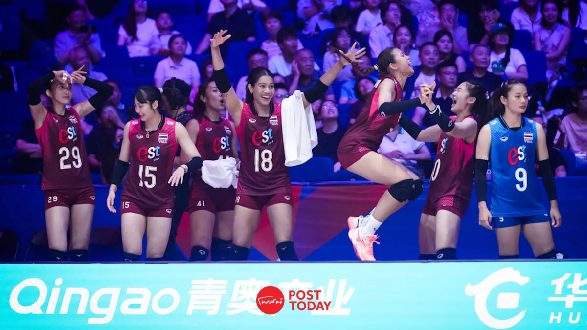 LIVE ถ่ายทอดสด ไทย พบ เบลเยียม วอลเลย์บอลหญิง VNL 2026 วันนี้ 6 มิ.ย.69