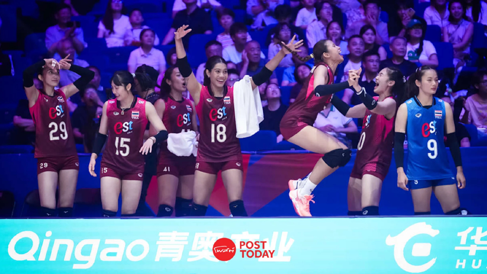 LIVE ถ่ายทอดสด ไทย พบ เบลเยียม วอลเลย์บอลหญิง VNL 2026 วันนี้ 6 มิ.ย.69