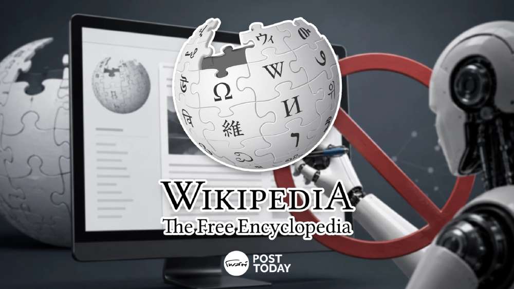 Wikipedia ประกาศกร้าว ไม่ยอมให้ AI แก้ไขบทความบนเว็บไซต์