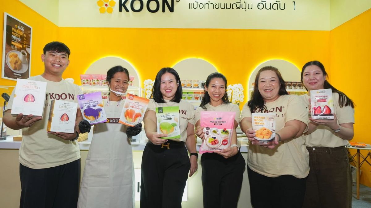 "ราวด์ เฮดส์" ในเครือพูลผล โชว์นวัตกรรมเปิดตัว "แป้งโมจิ" สูตรใหม่ มุ่งตอบโจทย์ฟังก์ชันคนทำขนมในงาน THAIFEX 2026 "ราวด์ เฮดส์" ในเครือพูลผล โชว์นวัตกรรมเปิดตัว "แป้งโมจิ" สูตรใหม่ มุ่งตอบโจทย์ฟังก์ชันคนทำขนมในงาน THAIFEX 2026