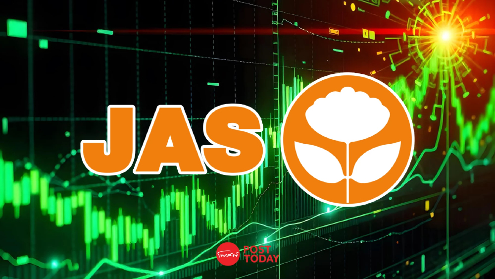 ข่าวลือคว้าลิขสิทธิ์บอลโลก 2026 ปั่นหุ้น JAS วิ่ง 4.35% บริษัทยันไร้ข้อสรุป ข่าวลือคว้าลิขสิทธิ์บอลโลก 2026 ปั่นหุ้น JAS วิ่ง 4.35% บริษัทยันไร้ข้อสรุป