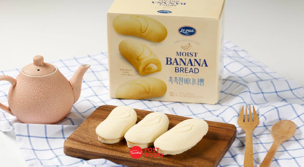 เทรนด์ขนมเนื้อนุ่มชุ่มฉ่ำฮิตในเกาหลี ซีพีแรมดันเค้กกล้วยหอมไทยลง E-Mart