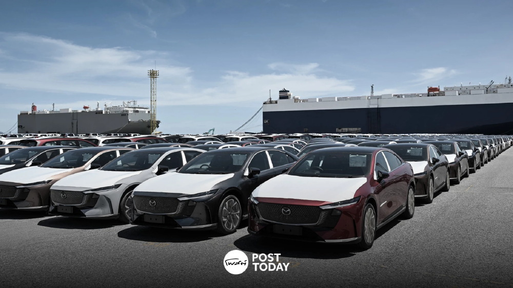 Mazda6e ล็อตแรกถึงไทยแล้ว 500 คัน เตรียมพร้อมส่งมอบให้ลูกค้า Mazda6e ล็อตแรกถึงไทยแล้ว 500 คัน เตรียมพร้อมส่งมอบให้ลูกค้า
