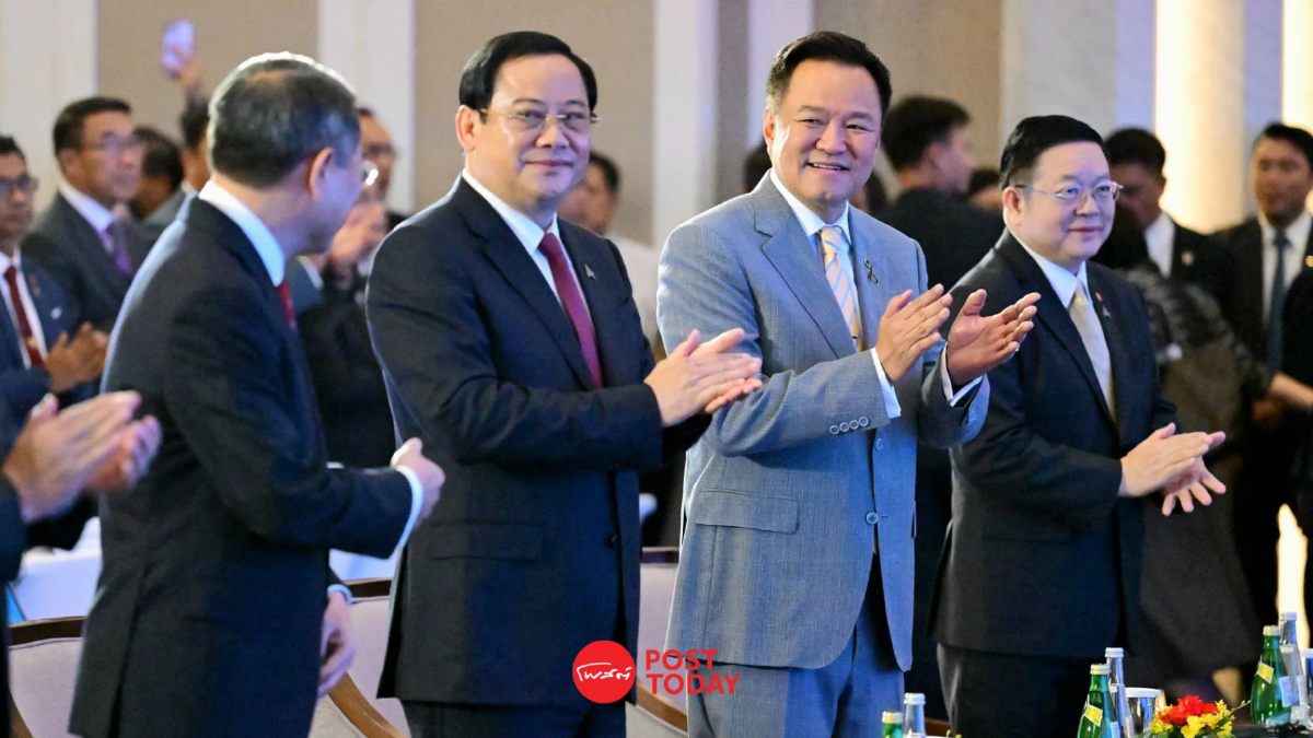 นายกฯอนุทินร่วมเวที ASEAN Future Forum ดันแลนด์บริดจ์เสริมเศรษฐกิจโลก