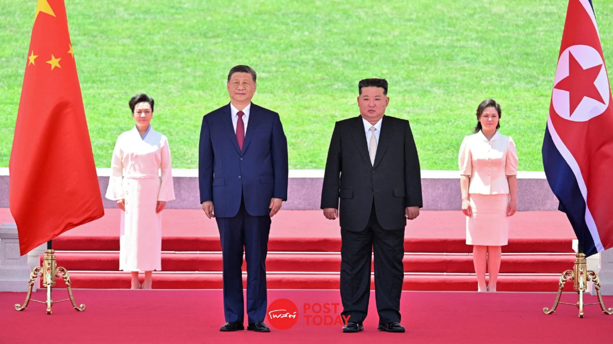 'คิม-สี' ชื่นมื่น! จับมือยกระดับความสัมพันธ์ 'จีน-เกาหลีเหนือ' ทุกมิติ 'คิม-สี' ชื่นมื่น! จับมือยกระดับความสัมพันธ์ 'จีน-เกาหลีเหนือ' ทุกมิติ