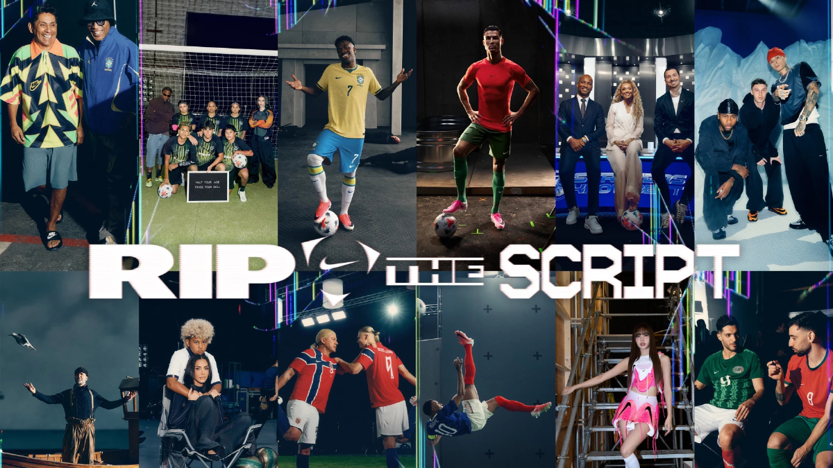 Nike เปิดตัว Rip the Script ดึง LISA และแขกรับเชิญเขย่าโลกฟุตบอล Nike เปิดตัว Rip the Script ดึง LISA และแขกรับเชิญเขย่าโลกฟุตบอล