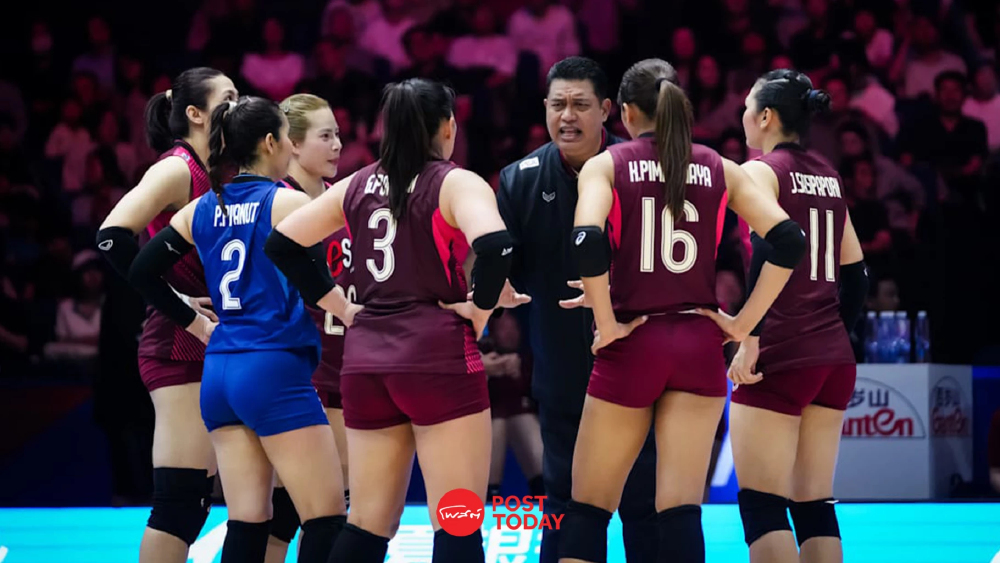 โปรแกรมวอลเลย์บอลหญิงเนชันส์ลีก 2026 ทีมชาติไทย  แข่งวันนี้ 6 มิ.ย.