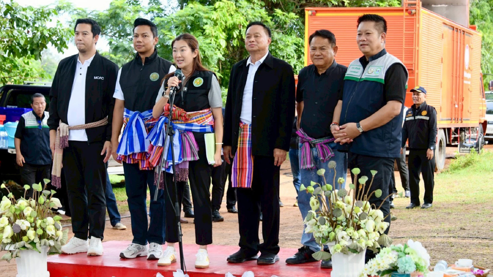 รมต.ปิยะรัฐชย์ ลุยร้อยเอ็ด เดินหน้าจัดการน้ำเชิงรุก แก้ปัญหาน้ำท่วม-น้ำแล้ง ให้ชาวร้อยเอ็ด