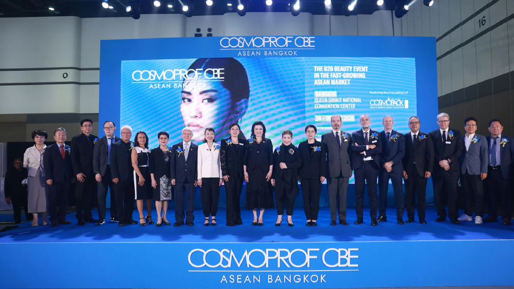 เปิดฉากใหญ่ Cosmoprof CBE ASEAN 2026 ดันไทยฮับความงามอาเซียน เปิดฉากใหญ่ Cosmoprof CBE ASEAN 2026 ดันไทยฮับความงามอาเซียน