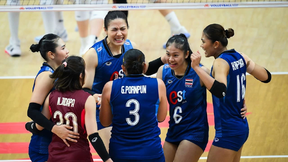 ชนะแล้ว ! นักตบสาวไทย ทุบบัลแกเรีย 3-0 เซ็ต คว้าชัยแรก VNL 2026 ชนะแล้ว ! นักตบสาวไทย ทุบบัลแกเรีย 3-0 เซ็ต คว้าชัยแรก VNL 2026