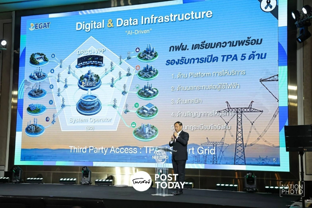 กฟผ. ชู AI และ Smart Grid หนุนไทยสู่ศูนย์กลางเศรษฐกิจดิจิทัล