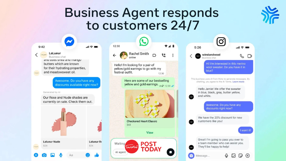 Meta เปิดตัวฟีเจอร์ AI ใหม่ หนุนครีเอเตอร์และธุรกิจบนแพลตฟอร์ม